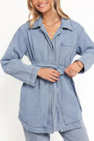 Denim Tie Jacket